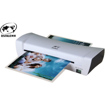 SL200 A4 Hot and Cold Laminating Machine Document Photo Paper Cards Picture Painting Laminator for Home Office EU