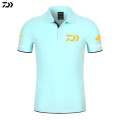 Men Clothes Fishing Polo Tee Quick Drying Breathable Outdoor Sports Men Fishing Short Sleeve Top Fishing T Shirt Fishing Wear