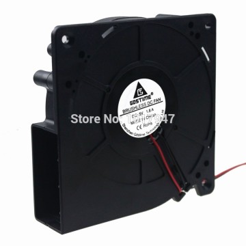 1 pcs Gdstime DC 5V 2 pin Dust Centrifugal Turbine Blower Fan Ball 12cm 120mm x 32mm 12032B