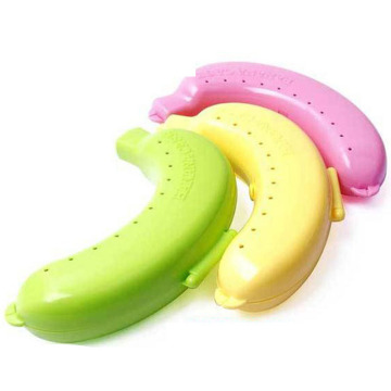 Cute 3 Colors fruit Box Fruit Lunch Banana protect Protector kids Container case Holder Case Box Storage for closet organizer