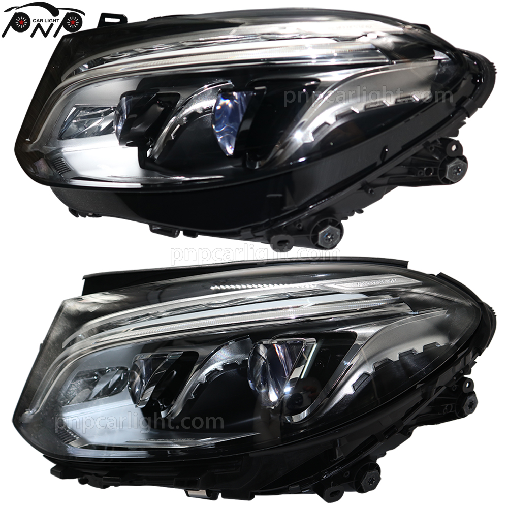 LED headlights for GLE W166 250d 550 63AMG