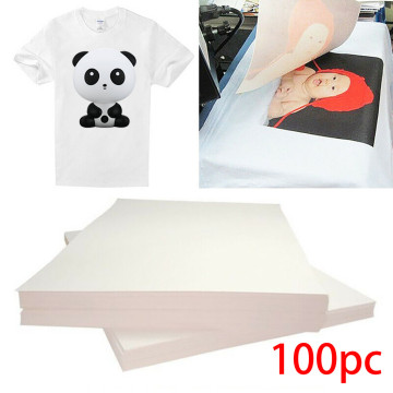 100pcs A4 Sublimation Paper Heat Transfer Paper For t-shirt Heat Thermal Transfer Printing Paper Stickers With Heat Press