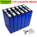 VariCore 3.2V 100Ah Battery LiFePO4 Lithium phospha Large capacity DIY 12V 24V 48V Electric car RV Solar Energy storage system