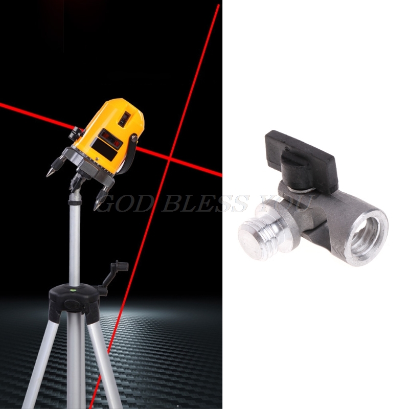 5/8 Inch Angle Tripod Rotary Laser Levels Dual Slope Adjustment Bracket Rod Drop Shipping