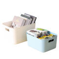 1Pcs Storage Box Household Plastic Storage Basket Desktop Ditty-Bag Commodity Shelf Three Sizes Multipurpose Storage Box