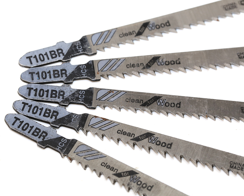 5PCS Saw Blades T101BR Clean Cutting For Wood PVC Fibreboard Reciprocating Saw Blade Power Tools