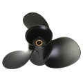 Boat Outboard Propeller 9 x 9 For Mercury 6-15HP 48-828156A12 Aluminium alloy Marine Propeller Black 8 Spline Tooth 3 Blade