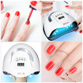 114W SUN X7 MAX UV LED Lamp for Manicure Nail Lamps Nail Dryer for Curing UV Gel Varnish Nail Tools With Sensor LCD Display