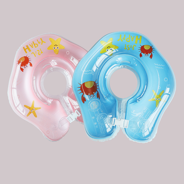 Safety Bath Baby Neck Float Ring Inflatable Rings 3