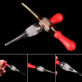 1Pcs Red 30ml Glass Dropper White Brown Scale Glass Pipettes Glassware Laboratory Rubber Head Transfer Dropper