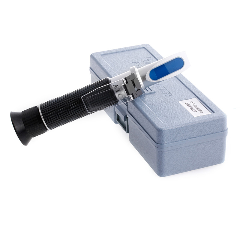 Handheld Salinity Refractometer 0-10% Aquarium Water Salt Hydrometer Measurement