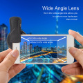 2-in-1 Mobile Phone Lenses Kits 0.45X Wide Angle Lens & 12.5X Super Macro HD Camera Lens Universal for iPhone XR 8 Android Phone