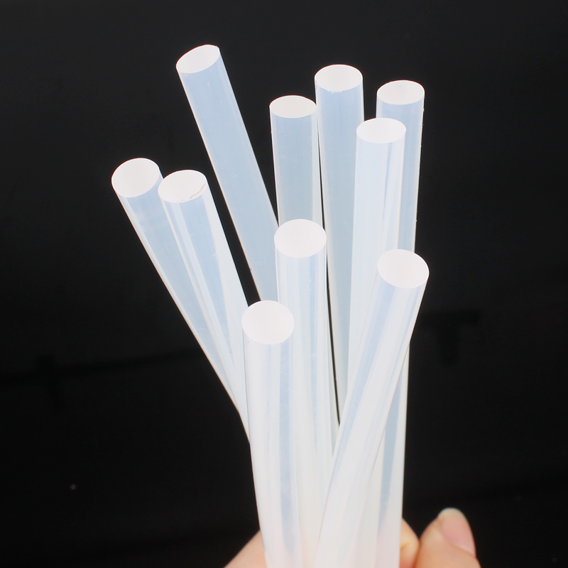 20pcs 7mm 11mm Hot Melt Glue Stick High Viscosity Adhesive Rods 200mm Length for Craft Electric Heating Glue Gun Repairing Tool