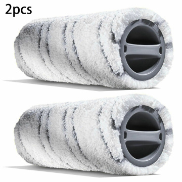 2PCS Roller Brush For Karcher FC3 FC5 Vacuum Cleaner Part 2055-007.0 2.055-006.0 Replacement For Home Cleaning Dust Remove