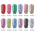 NICOLE DIARY Magnetic Nail Polish Colorful Sequins Soak Off Nail Art Polish varnish Varnish Nail Designs DIY 6ml