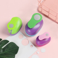 1pc Cute Round Embossing Device Children's Educational Embossing Machine Embossing Device Manual DIY Paper Cutter 9mm 16mm 25mm