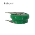 Rainpro 1PCS/LOT 1.2V 40mAh Ni-MH Ni MH Batteries With Pins Rechargeable Button Cell Battery