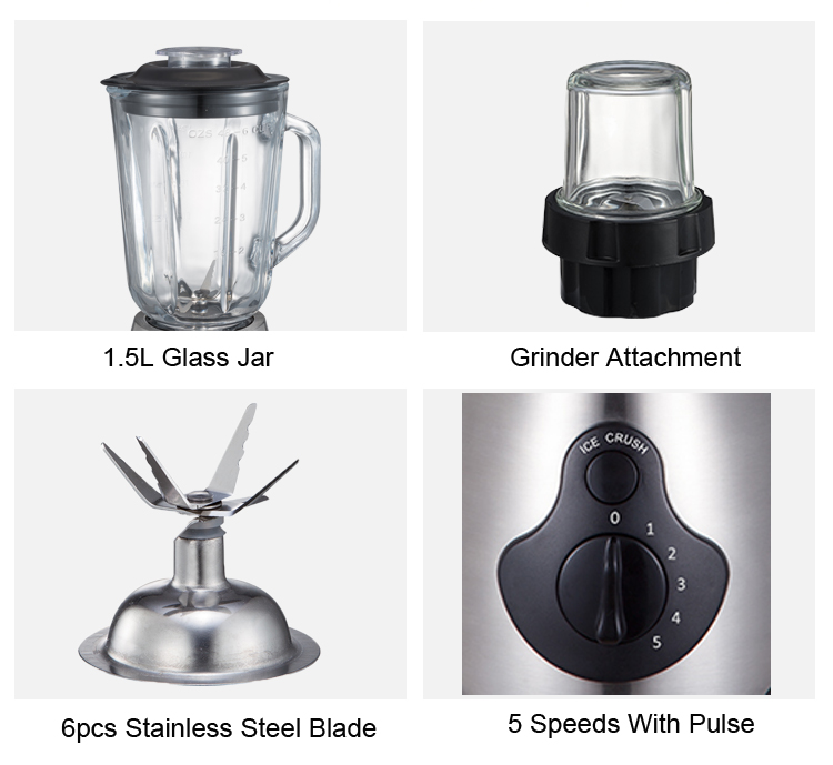 High Quality Good Glass Ice Blender For Sale