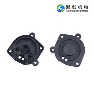 Motorcycle fan end cover assembly