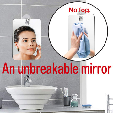 Fog Free Travel Mirror Bath Room Home Shower Makeup Tool dropshipping Foldable Mirror Bathroom Makeup Mirror for Travel 2020