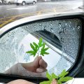 2Pcs Car Rearview Mirror Anti Fog Side Window Film Waterproof Protective Anti-Fog Rainproof Membrane Anti-Glare Foil Sticker