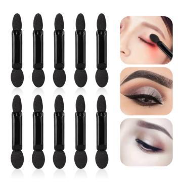 10Pcs Eye Shadow Sponge Brushes Fashion Eye Shadow Applicator Cosmetic Makeup Tools Double-head Eyeshadow Brush Women TSLM1