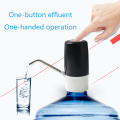 Warmtoo USB Rechargeable Electric Water Pump Stainless Steel Hard Pipe Water Dispenser Food Grade Silicone Drinking Water Bottle