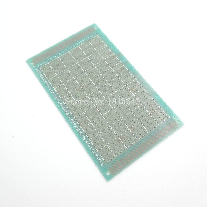 9*15 cm Single Side PCB Prototype Universal Experiment Printed Circuit Board Epoxy Glass Fiber Green 9X15cm