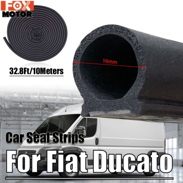 32.8Ft For Fiat Ducato Van Motor Home campervan motorhomes lwb mwb 244 250 290 Peugeot Boxer Door Boot Trunk Seal Strips 16x16mm