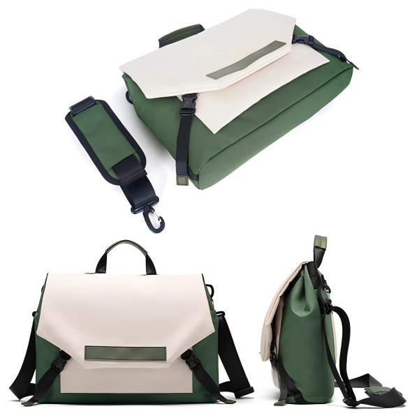 Fashionable waterproof crossbody shoulder bag