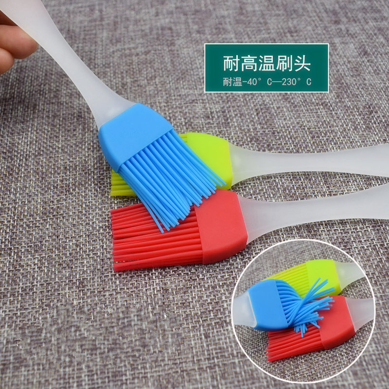 1 PC Newest Silicone Baking Bakeware Bread Cook Brushes Pastry Oil BBQ Basting Brush Tool Kitchen Accessories Gadget Brushes