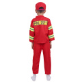 Kids New Year Christmas Gift Fireman Sam Costume for Kids Boys Girls Firefighter Cosplay Uniform Role-play Carnival Fancy Suit