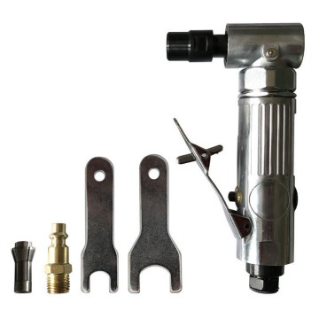 1/4 Inch Pneumatic Grinding Machine Cut Off Polisher Air Angle Die Grinder 3.15mm/6.15mm 2 Collets Mill Engraving Tools