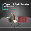 Hot Multifunctional Grinder Mini Electric Belt Sander Polishing Grinding Machine Cutter Edges Sharpener Belt Grinder Sanding