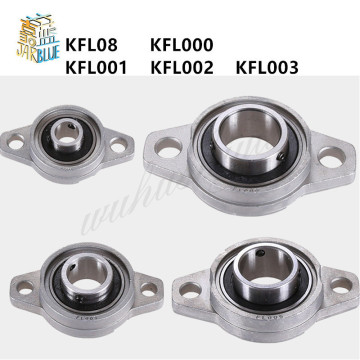 2018 Thrust Bearing KFL08 KFL10 KFL12 KFL15 Bore 8mm 10mm 12mm 15mm Pillow Bearing Mounted Block Cast Housing Self-aligning