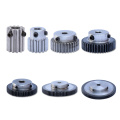 2 pcs 1M12T Spur Gear Bore size 4 / 5 mm Mini Motor Gear Low Carbon Steel Material High Quality metal Gear for motor