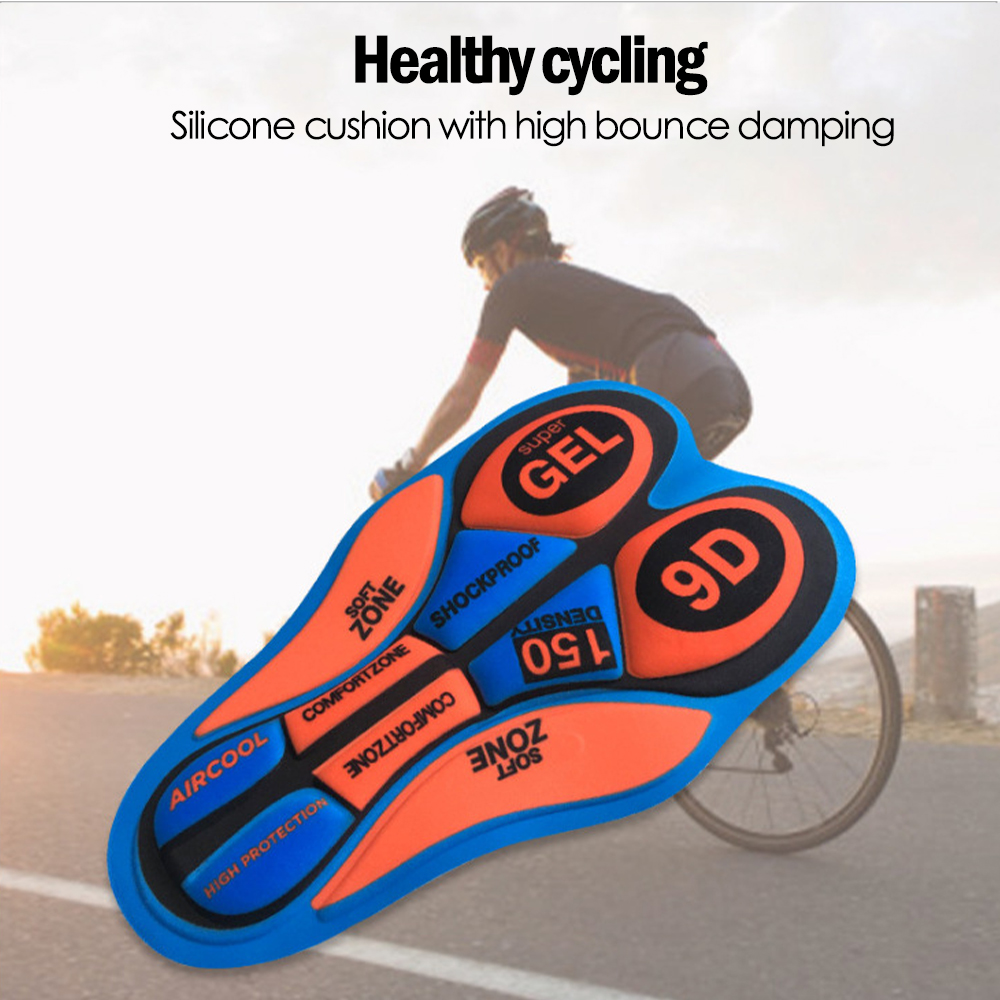 Cycling Shorts Cushion Breathable 5D Pads Bike Riding Base Cushion Outdoor Biking Underwear 9D Silica Gel Pad Riding Accessories