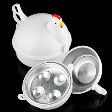Easy Clean Chicken Shaped Microwave Household Home Cooking Healthly Steamed Kitchen Heat Resistant Eggs Boiler