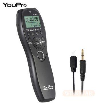 YouPro YP-880 S2 Camera Wired Shutter Release Timer Remote Control LCD Display for Sony A58 NEX-3NL A7 A7R A3000 A5000 A6000