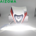 For EXC XCF SX SXF XC XCF SMR Supermoto Hi/Lo Beam LED Headlight Front Lighting Enduro 125 150 250 350 450 530 Six Days