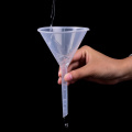 1/2" 75ml White Plastic Mini and clear transfer perfume Filter Funnel