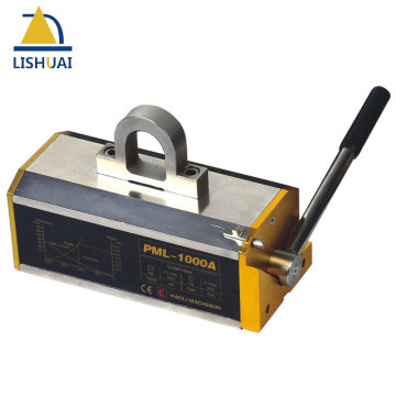 LISHUAI 1000KG(2200Lbs) Permanent Magnetic Lifter/Permanent Lifting Magnet for Steel Plate with CE Certified PML-1000