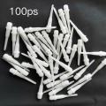 Tips Replacement 100Pcs Dart Soft Thread Set Parts Durable Plastic White