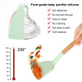 Kitchen Silicone Cooking Utensils Set Non-stick Spatula Shovel Wooden Handle Cooking Tools Set With Storage Box Kitchen Tools