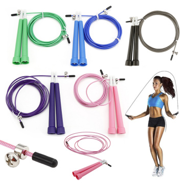 3m Steel Wire Rope Skipping Jump Adjustable Jump Rope Fitness Exercise Equipment Exercise Workout Gym Accessories for Women