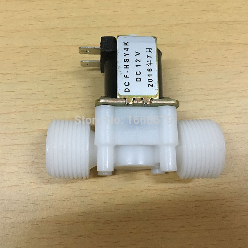DC 12V DC 24V 3/4'' Electric Water Normally Open Solenoid Valve Magnetic Water Control Diverter