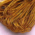 5yards 1.5mm Gold Silver Packing Rope Ornaments String Elastic Cords for Handmade Christmas Gift Packing Crafts DIY