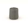 100pcs TPMS Tire Valve Caps with O-ring Seals Gray Plastic Valve Dust Covers for TPMS Valve Stems Car Tyre Accessories