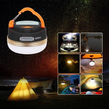 T-SUN Mini Camping Lights 3W LED Camping Lantern Tents lamp Outdoor Hiking Night Hanging lamp USB Rechargeable