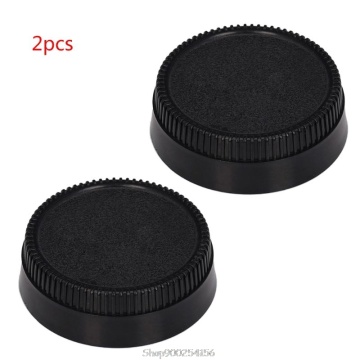 2PCS Dustproof Lens Rear Cap Protective Cover Protector for Ni-kon Nikkor SLR DSLR Lens AF AF-S AI F Mount S30 20 Dropship